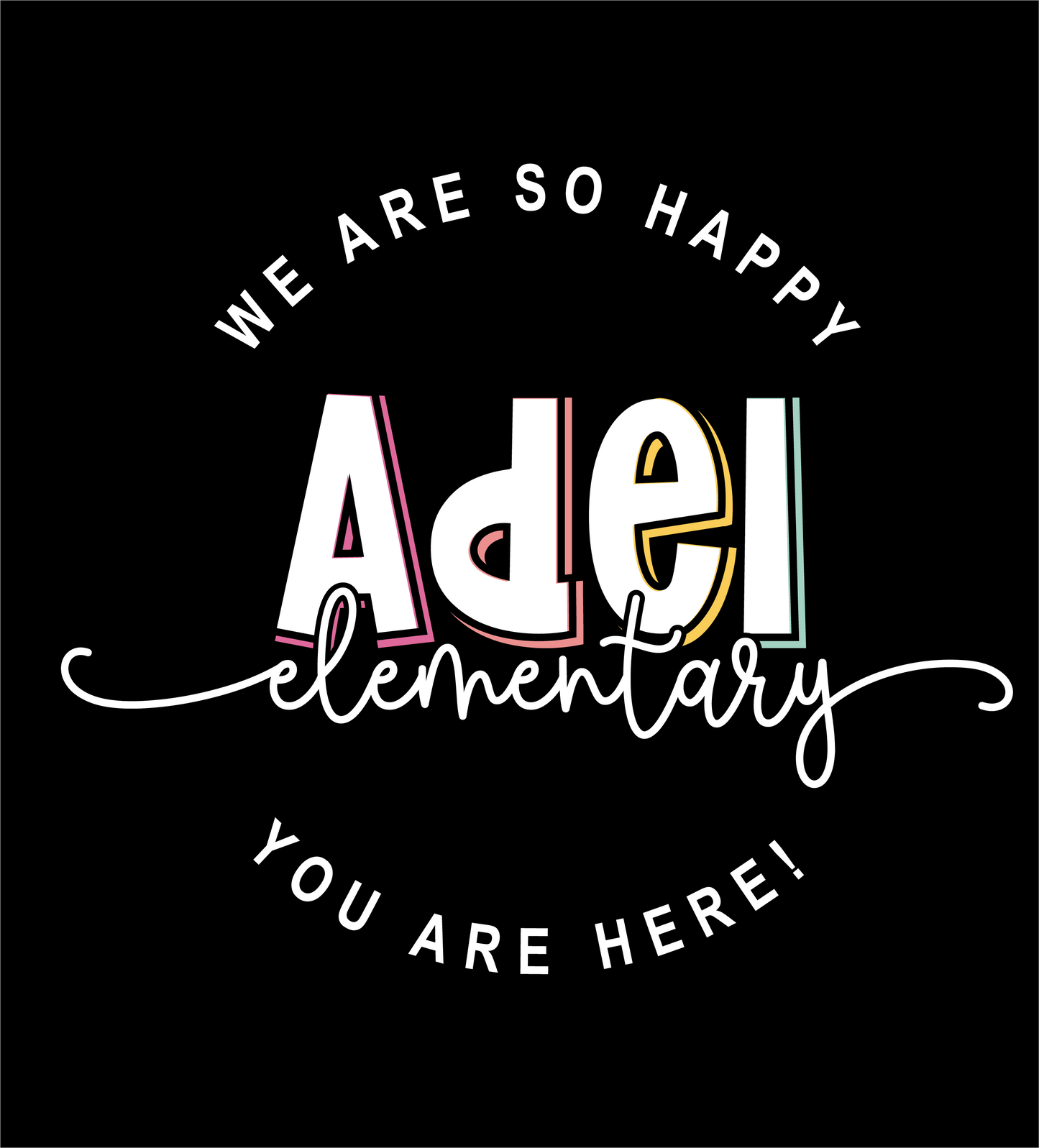 Adel Elementary Staff Shirts - Sizes XS to 4XL