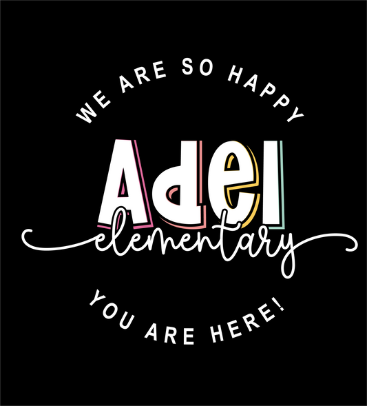 Adel Elementary Staff Shirts - Sizes XS to 4XL